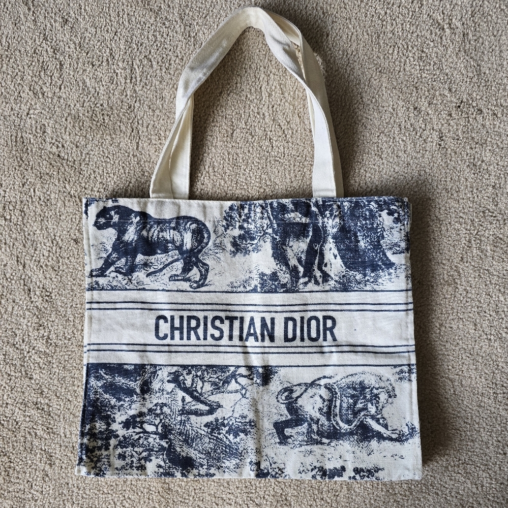 Dior reusable tote